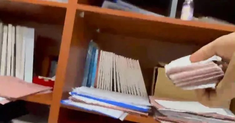 Kirli pazarlık objektife takıldı