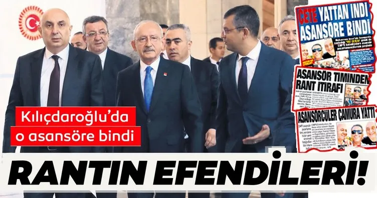 Kılıçdaroğlu da o asansöre bindi!