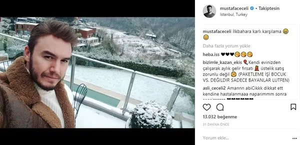 Ünlülerin Instagram paylaşımları (01.03.2018)