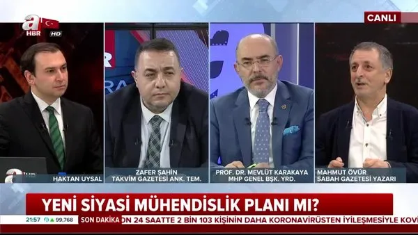 Sabah gazetesi yazarı Mahmut Övür AK Parti ve MHP'ye karşı yapılan hamleyi değerlendirdi | Video