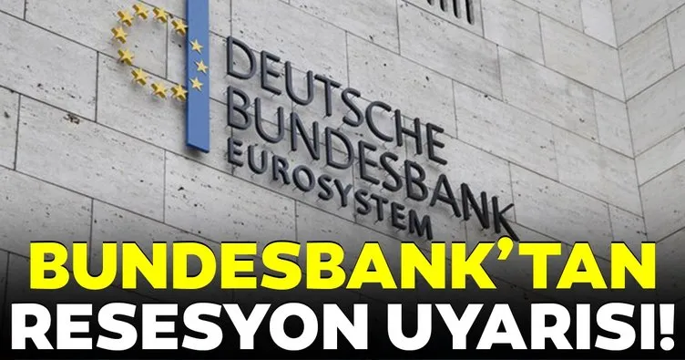 Bundesbank’tan resesyon uyarısı