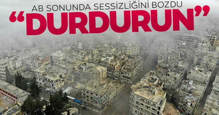 Son dakika: AB’den İdlib çağrısı