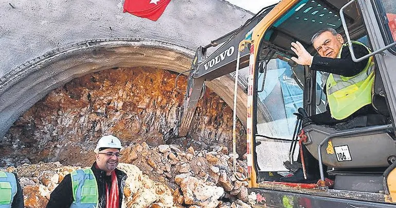 8 yıldır bitirilemeyen tünele para yok