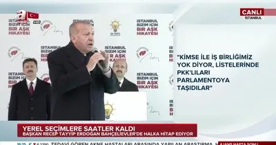 Cumhurbaşkanı Erdoğan, İstanbul Bahçelievler’de vatandaşlara hitap etti 30 Mart 2019 Cumartesi