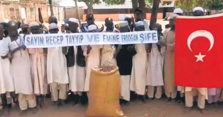 Erdoğan çiftine dua ettiler