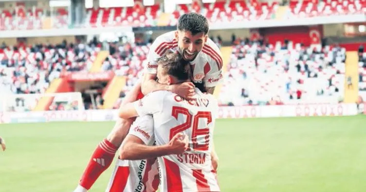 Antalya 3 puanı 20 dakika aldı