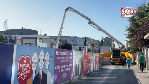 Ataköy-İkitelli metro hattının 3 yıl geciken inşaatında vatandaş İBB'ye isyan etti | Video