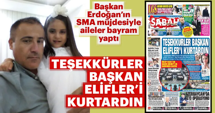 Teşekkürler başkanım Elif’im kurtuldu