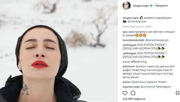Ünlü isimlerin Instagram paylaşımları (29.01.2018)