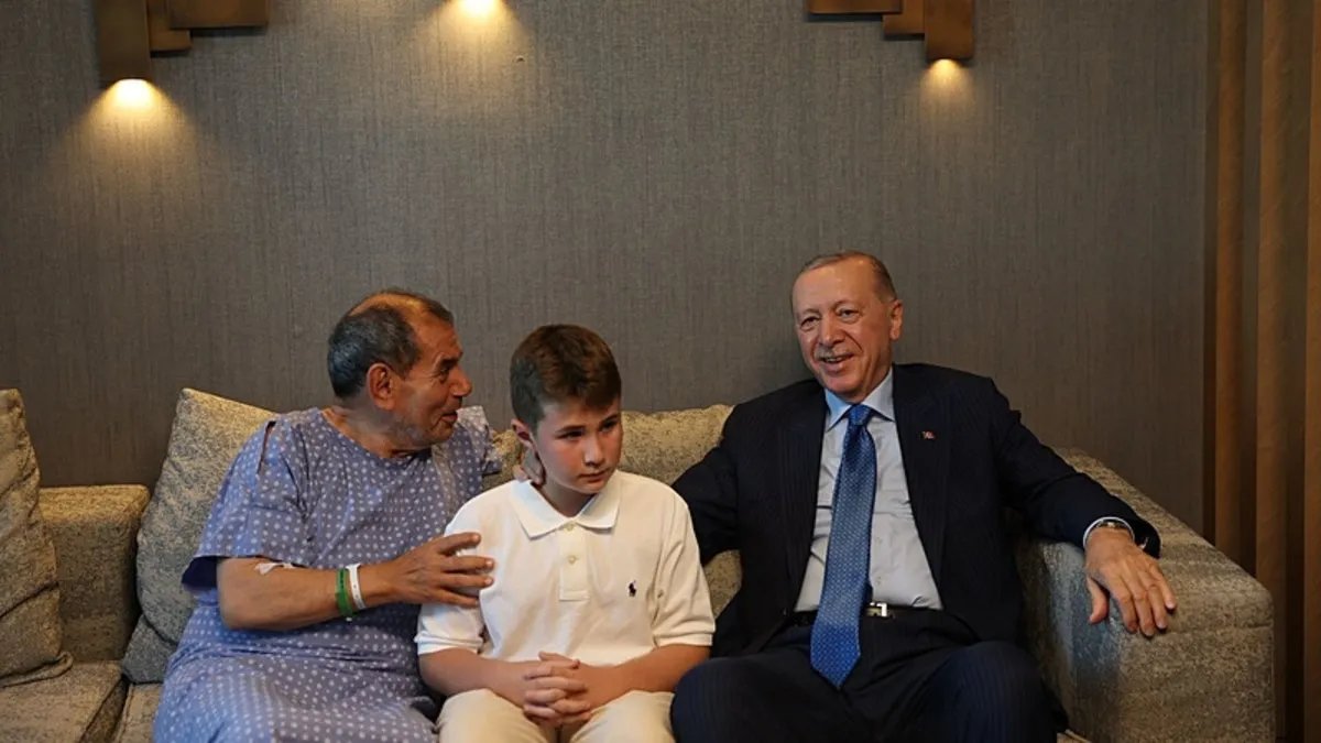 Dursun Özbek'ten Başkan Erdoğan'a teşekkür!