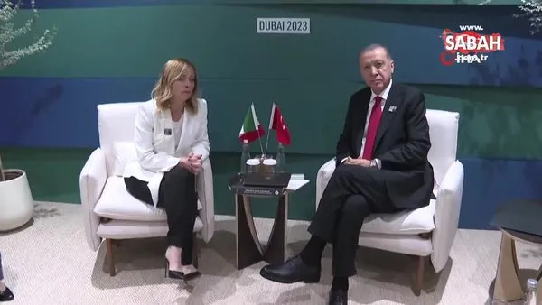 Başkan Erdoğan, İtalya Başbakanı Meloni ile görüştü | Video