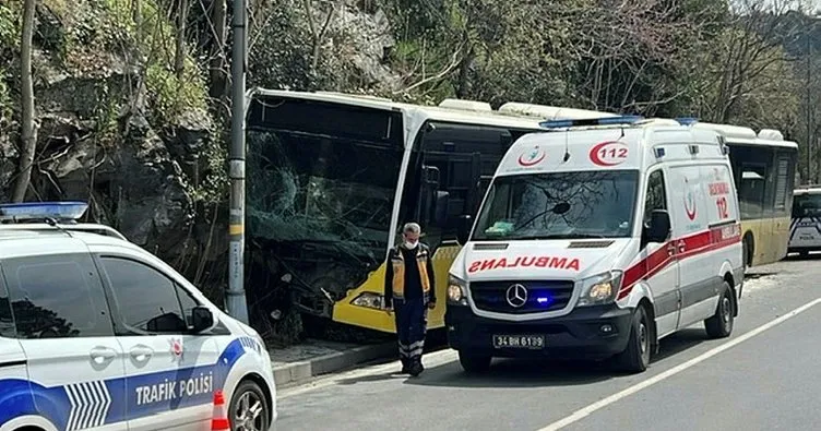 SON DAKİKA | Beykoz’da İETT otobüsü kaldırıma çıktı! Çok sayıda yaralı var