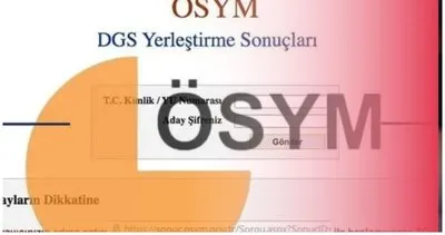 DGS sonuçları bugün açıklanır mı, ne zaman açıklanacak? 24 ÖSYM DGS sonuçlarında son gelişmeler!