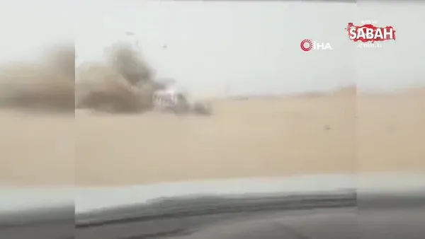 Yemen’de yola döşenen mayın araç geçişi sırasında patladı: 2 ölü, 3 yaralı | Video