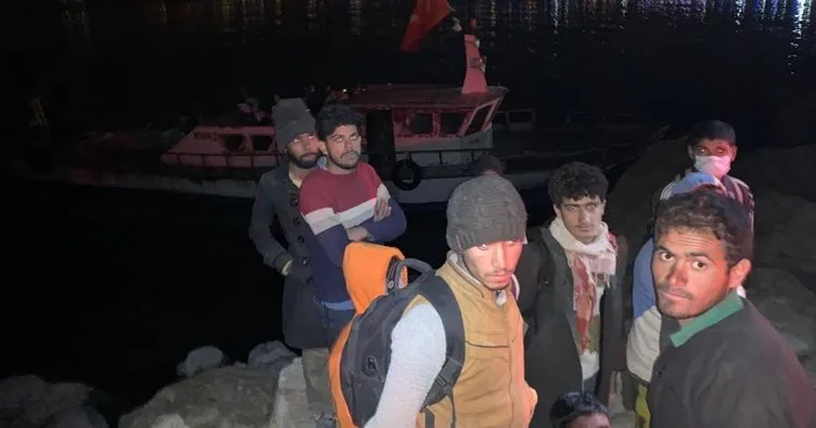 Van’da göçmen kaçakçılığı! Şehrin göbeğinde teknede bulundular