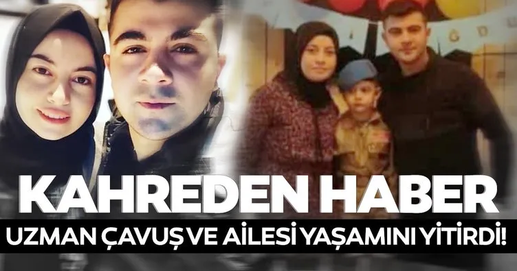 SON DAKİKA HABERİ: Uzman Çavuş Asil Koca ve ailesi feci kazada can verdi!