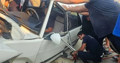 Antakya’da trafik kazası: 2 yaralı #hatay