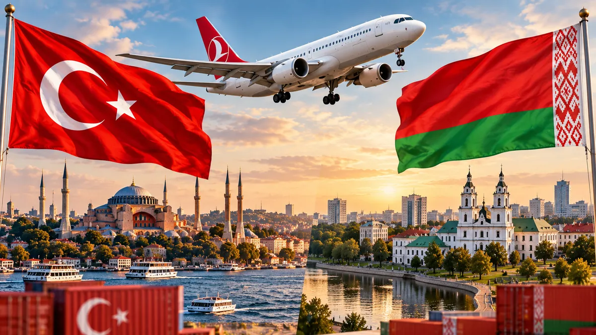 THY'nin Minsk seferleri etkili olacak! Türkiye-Belarus ticaretinde hedef 4 milyar dolar