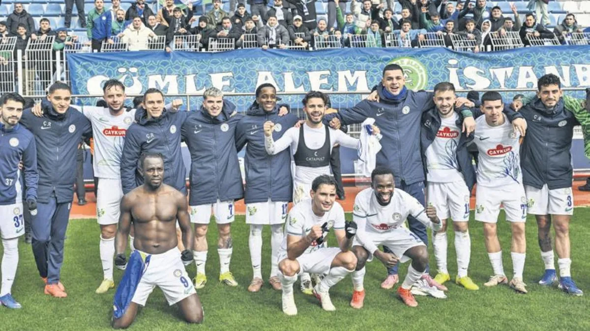 Çaykur Rizespor 3 golle nefes aldı