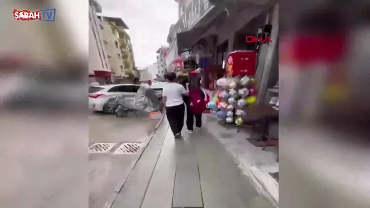 Isparta'da akran zorbalığı kamerada!