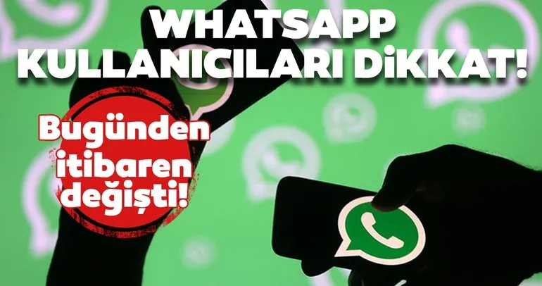 WhatsApp yeni özellikleri kullanıma sundu! WhatsApp’ta neler değişti?