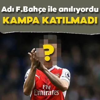 Adı Fenerbahçe ile anılan Koscielny, Arsenal'in kampına katılmadı