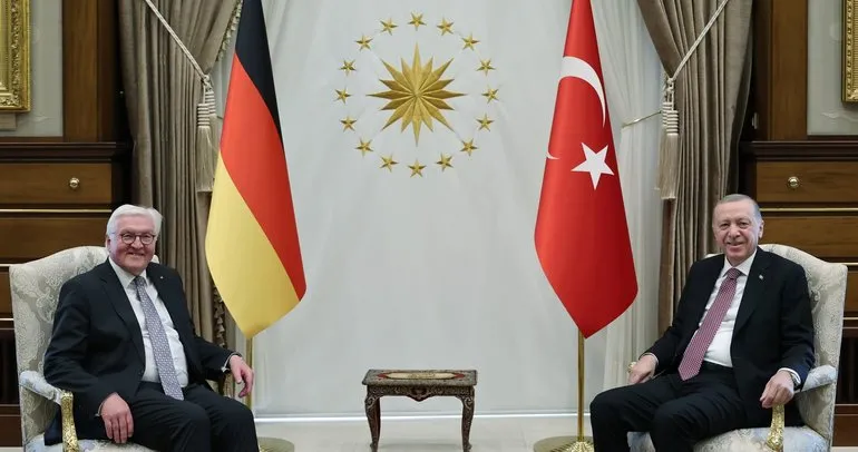Erdoğan Steinmeier ile görüştü!