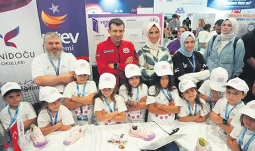 Cumhurbaşkanı Erdoğan’ın torunu akıllı ayakkabı projesiyle TEKNOFEST’te #antalya
