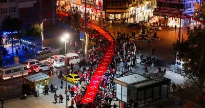Afyonkarahisar’da coşkulu fener alayı yürüyüşü #afyonkarahisar