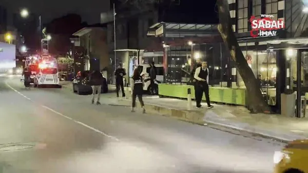 Etiler’de lüks restoranda silahlı kavga: 1 yaralı | Video