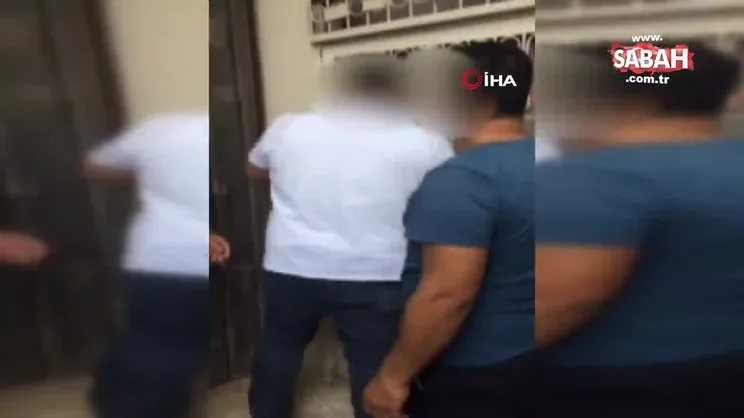 Polis kumar evlerine koçbaşıyla girdi | Video