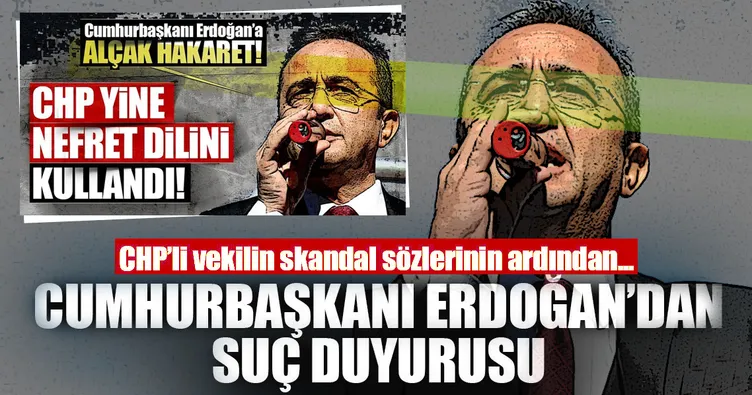 CHP’li Bülent Tezcan’a suç duyurusu