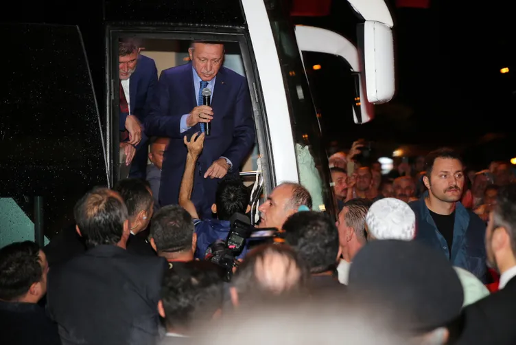 Türkiye Cumhurbaşkanı Erdoğan, Rize'de