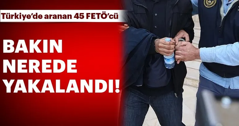 Son dakika: Türkiye’de FETÖ’den arandığı tespit edilen 45 kişi KKTC’de yakalandı