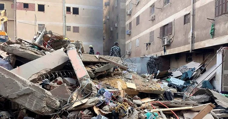 Kahire’de bina çöktü: 8 ölü; 29 yaralı
