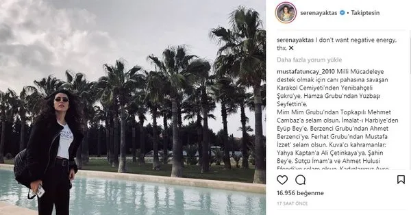 Ünlü isimlerin Instagram paylaşımları (24.03.2018)