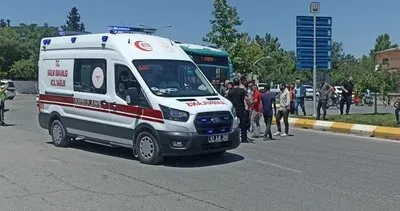 Şanlıurfa’da özel halk otobüsü yayaya çarptı: 1 yaralı #sanliurfa