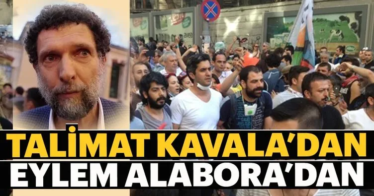 Talimat Osman Kavala’dan eylem Mehmet Ali Alabora’dan