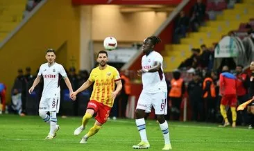 Kayserispor galibiyet için Trabzon’a gitti