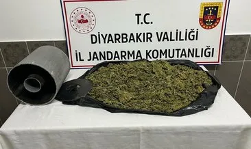 Özel tasarlanmış metal silindirin içinden esrar çıktı #diyarbakir Özel tasarlanmış metal silindirin içinden esrar çıktı #diyarbakir