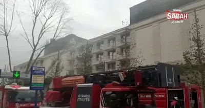 Çırağan Sarayı’nın otel bölümünde yangın çıktı | Video