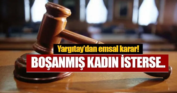 Yargıtay’dan emsal karar: Boşanmış anne çocuğuna soyismini verebilir