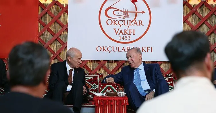 Han çadırına ziyaret: Başkan Erdoğan ve Bahçeli Ahlat’ta…