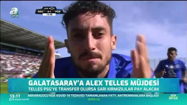 Galatasaray'a Alex Telles müjdesi