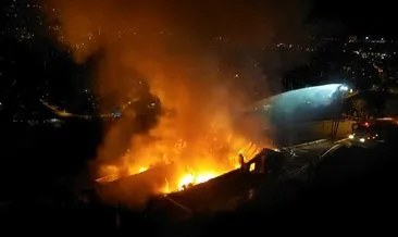 Maltepe’de yangın! 3 gecekondu küle döndü