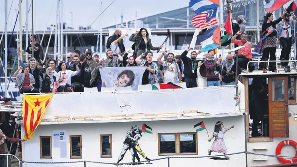 Küresel Sumud Filosu yola çıktı