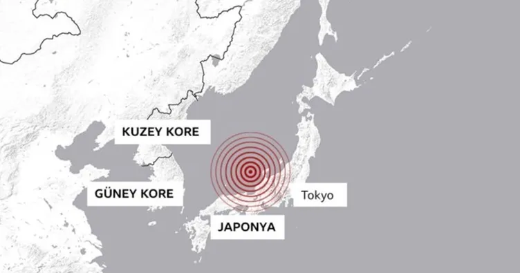 Japonya’da 6 büyüklüğünde deprem