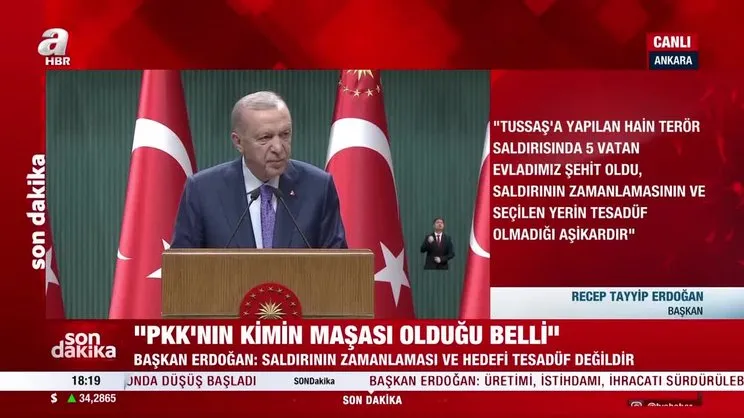 SON DAKİKA: Başkan Erdoğan'dan kabine sonrası önemli açıklamalar: Alçak saldırılar bizi durduramaz