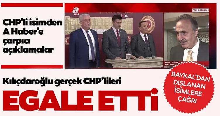 CHP’li eski milletvekili Mehmet Sevigen’den A Haber’e çarpıcı açıklamalar! Kılıçdaroğlu’na sert tepki