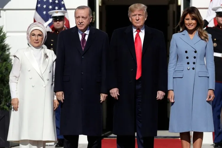 Beyaz Saray’da Başkan Erdoğan-Trump görüşmesi